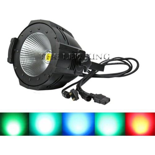 LED par 200W COB RGBWA 5in1/RGBW 4in1/RGB 3in1/ Warm White Cold white UV LED Par Par64 led spotlight dj light Dmx controll