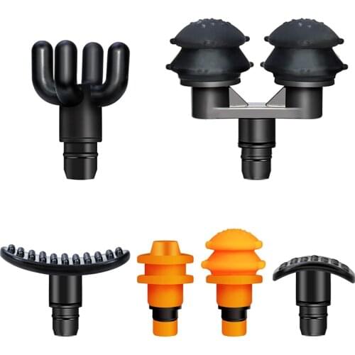 Massage Gun Head - Muscle Massage Gun Head Replacement, 6-Piece Massage Gun Adapter, Deep Tissue Massage Gun Head Accessories