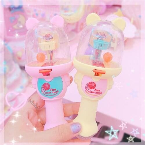 Lovely Bear Led Music FUN Slam dunk Basketball Game Fun Time Slam Dunk Children KidsToys