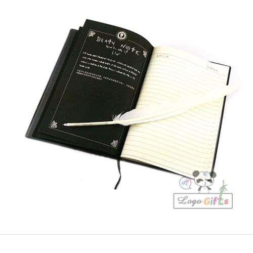 Wholesale Death book planner Cosplay Notebook school supplies Writing Journal 2017 best gift for birthday