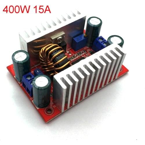 DC 400W 15A Step-up Boost Converter Constant Current Power Supply LED Driver 8.5-50V To 10-60V Voltage Charger Step Up Module