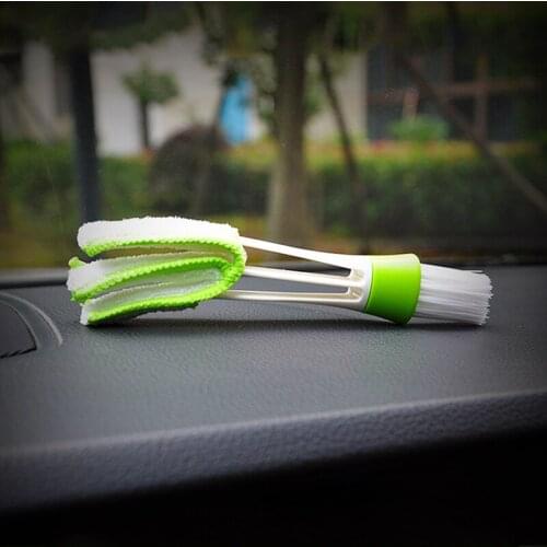 New Arrival Auto Air Conditioner Vent Blinds Brush Cloth Cleaner Automobile Interior Clean Tool Car Cleaning Accessories