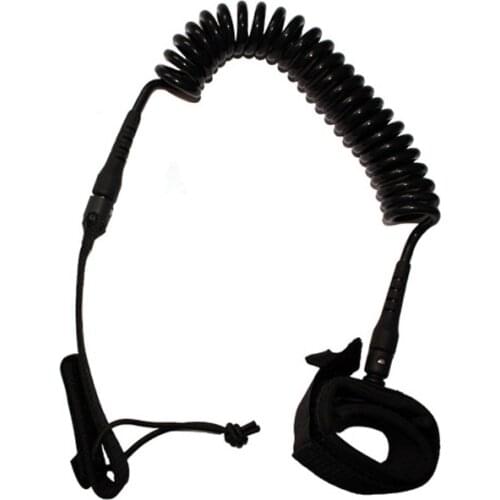 Coiled sup board paddle surf board leg leash rope for sup board surfboard stand up paddle board rope surfing accessory A04001