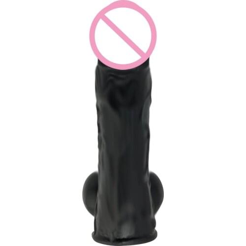 Electric Shock Vibration Penis Extender Sleeve Chastity Cage Testis Bondage Stimulator Masturbation Sex Toys For Men Cock Rings