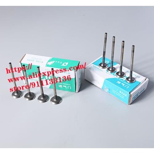Intake valve exhaust valve for SAIC Roewe 350 550 750 MG3 MG5 MG6 MG7 1.8/1.8T 16pcs/set