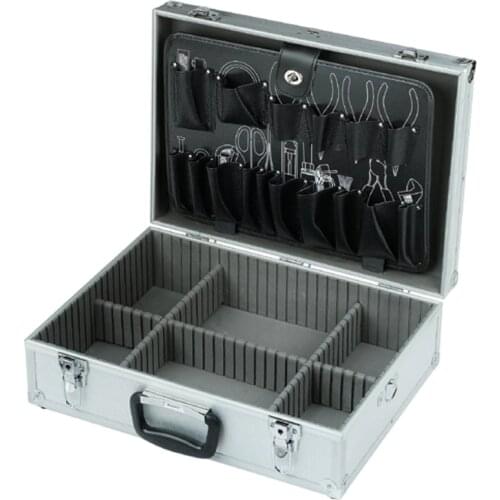 High Quality Aluminum Alloy Multifunctional Toolbox Suitcase