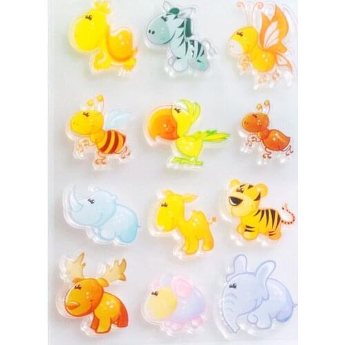 YLCS359 Animal Silicone Clear Stamps For Scrapbooking DIY Photo Album Cards Decoration Transparent Stamp Craft Clear Stamp Tools