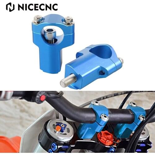 1 1/8" 28mm Handlebar Riser Clamp Mount For Husaberg Husqvarna TE FE TC FC TS 125 150 250 250i 300 300i 350 450 501 For KTM Beta