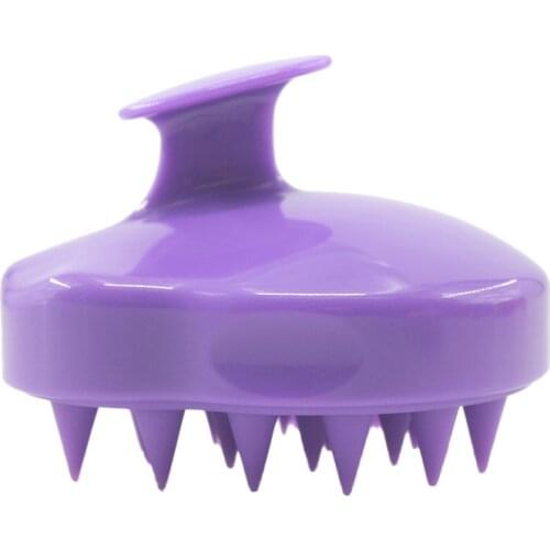 1pc Silicone Shampoo Scalp Massage Brush Hair Washing Comb Body Shower Brush Bath Spa Slimming Massage Brush