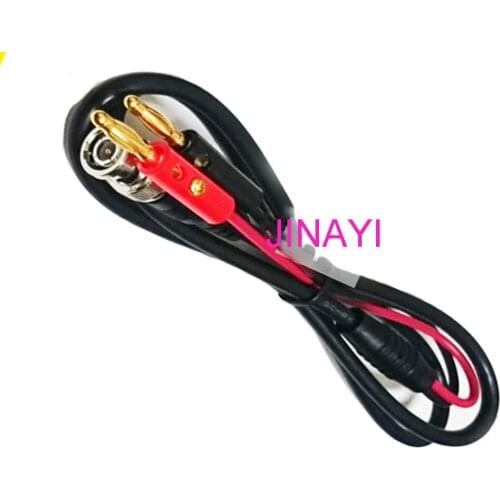 10pcs 1m 3ft BNC Plug Male Q9 To Dual 4mm Banana Plug Lead Probe Test Cable Cord