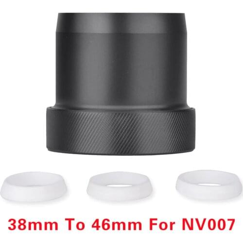 PRAD NV007 Adapter 38 To 46MM Quick Install Aluminum Alloy Adapter Tactical Scope Rings Digital Night Vision NV007 Accessories