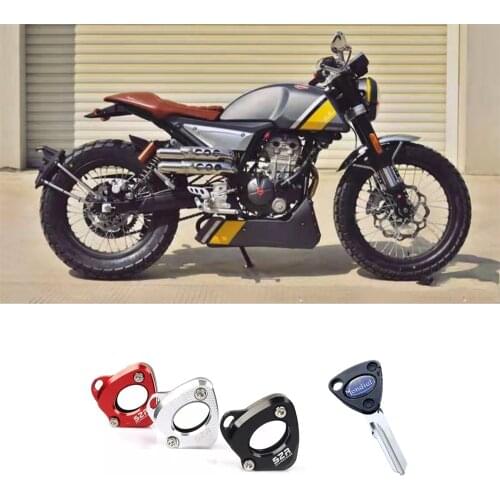 Motorcycle Accessories Blank Key Uncut Blade Key Modification Key Cover For FB Mondial HPS 125