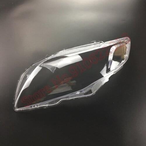 Car Plexiglass Head Light Lampshade Lamp Shell Transparent Lens Front Headlight Cover Replacement For Toyota Corolla 2007-2009
