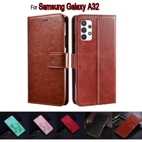 Flip Cover For Samsung Galaxy A32 5G Case SM-A326B Phone Protective Shell Funda Case For Samsung A32 A 32 5G Wallet Leather Book