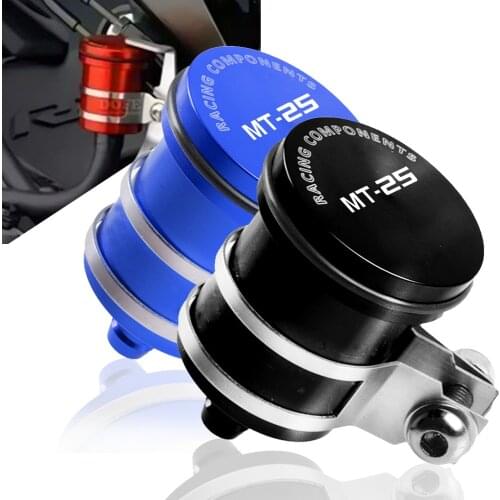 For Yamaha MT-25 MT25 MT 25 2005-20123 2014 2015 2016 2017 2018 2019 Rear Brake Fluid Reservoir Clutch Tank Oil Fluid Cup Cover