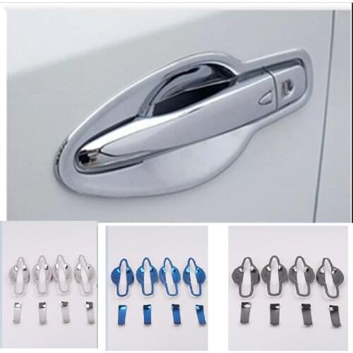 For NISSAN ALTIMA Teana 2019 chrome-plated door handle cover bowl cup cover decoration insert baffle frame car shape
