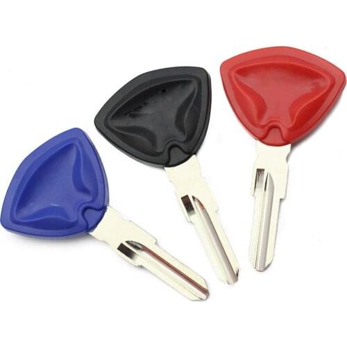 1 Blank Motorcycle Key Cut Blade 4.4cm For Bombardier CAN-AM Plastic Copper