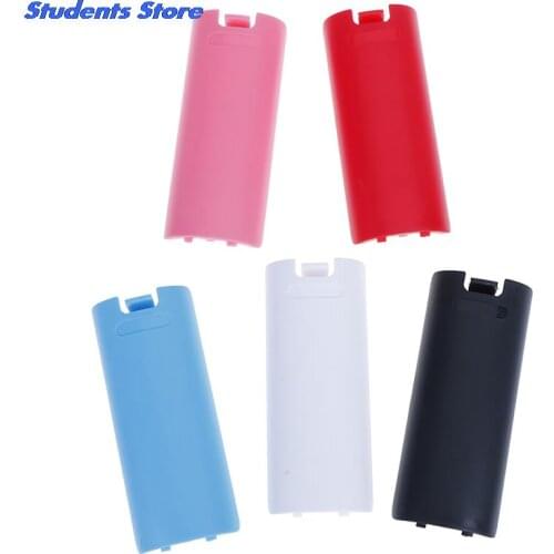 For Nintendo Wii Remote Controller Battery Cover Replacement Battery Cover Case Shell For Wii Remote Gamepad Accessory
