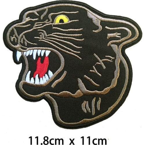 Black Panther Embroidered Iron On Patch, Black Lives Matter, Fight for Justice and peace Jacket DIY Clothing Accessories