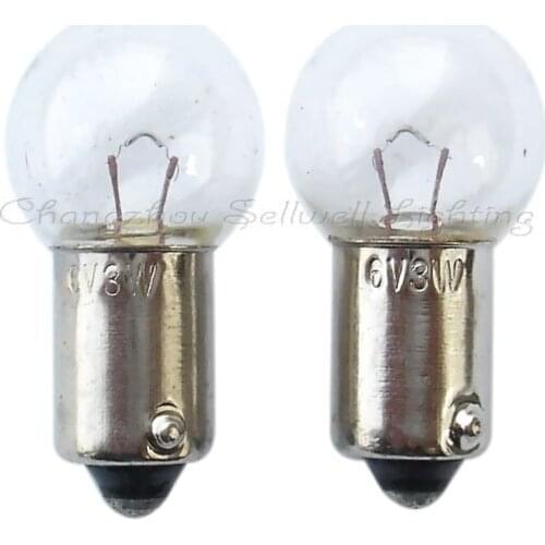 New!miniaturre Light Bulb 6v 3w Ba9s G15x28 A244