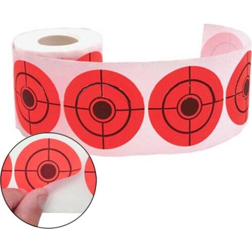 New 250 Pcs/Roll Diameter 2.95" Self Adhesive Splatter Targets Shooting Sticker
