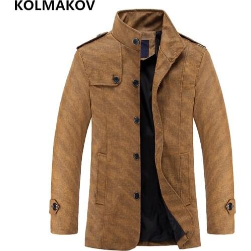 2019 New Arrival Mens Trench Coats Autumn Winter Fashion Mens Coat Homme Windbreaker waterproof Overcoat Casual jackets L-4XL