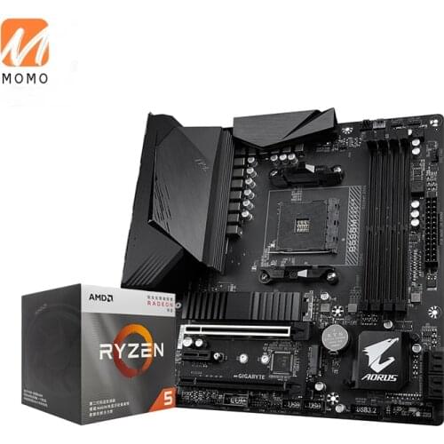 R3 3200g R5 3400g Set Gigabyte Home Office Computer Host Motherboard CPU Set