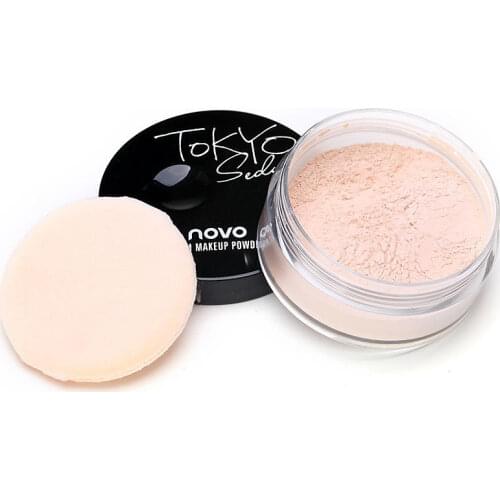 Brand Mineral Powder 4 Color Brightening Waterproof Facial Beauty Make-up Baking Powder Cosmetics Skin-Friendly Powder