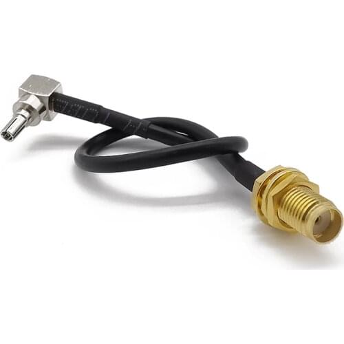 RF SMA Female to CRC9 Pigtail Cable SMA Female Bulkhead Switch CRC9 Male Right Angle RG174/RG316/RG316D Cable For HUAWEI 3G/4G