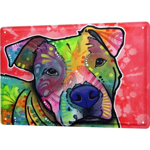 SINCE 2004 Tin Sign Metal Plate Decorative Sign Home Decor Plaques Ravtive Vet Practice Stafford. Terrier