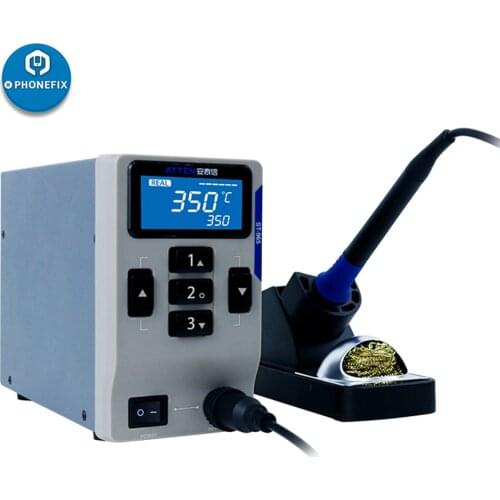 ATTEN ST-965 Lead-Free Soldering Station Adjustable Temperature with LCD Display for Mobile Phone Motherboard Welding Repair