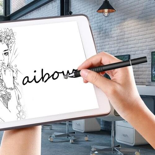 Universal 2 in 1 Stylus Pen Touch Screen Pen for iPad Air Pro Samsung Xiaomi Tablet PC Writing Drawing Click Pencil for Tablet