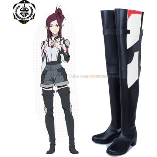 The Super Dimension Fortress Macross Mirage Farina Jenius Anime Characters Shoe Cosplay Shoes Boots Party Costume Prop