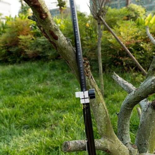 Telescopic Carbon Fiber Prism GPS Pole Total Station Surveying