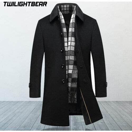 Twilight Bear Mens Long Coats