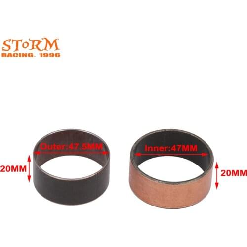 Motorcycle 47MM Front Fork Bushing Shock Absorption Maintain For KTM SX SXF EXC XC XCF 125 150 200 250 400 450 525 DUKE