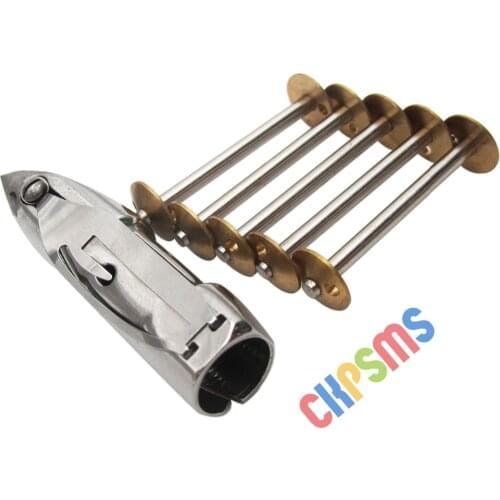 5 BOBBINS #8228 1 VS SHUTTLE BOBBIN CASE #8327 FIT FOR SINGER 27,28,127,128 TREADLE SEWING#8327