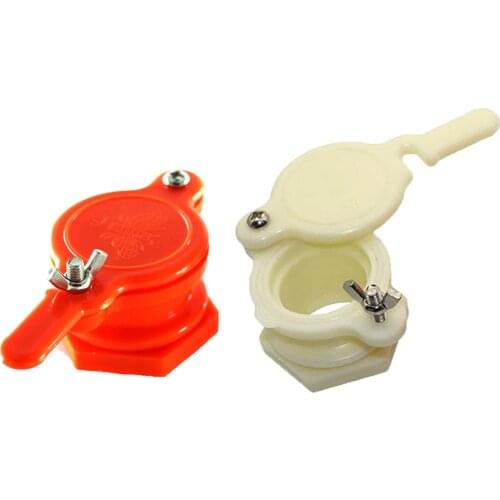 8PCS Beekeeping tools bee honey flow seal gate tap bottling extractor valve door out extractors mouth plastic equipment supplies