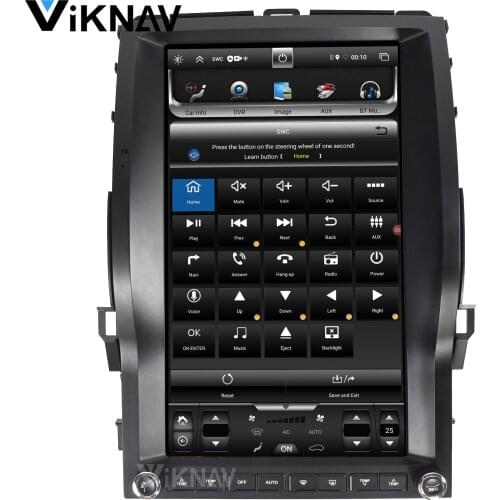 13.6” 2din Android for-Toyota Land Cruiser Prado GX470 2002-2010 car stereo video car radio multimedia player head unit GPS navi