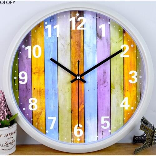 Large Creative Wall Clock Modern Design Cartoon Kitchen Kid Room Clocks Silent Living Room Saat Home Decor Farmhouse Wall Watch