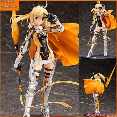 100% Original:Fate FGO Altria Pendragon RACE QUEEN 1/7 PVC Action Figure Anime Figure Model Toys Figure Collection Doll Gift