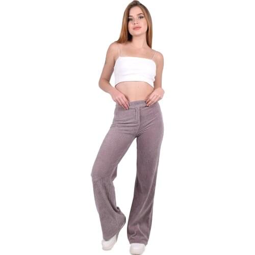 Iandb Women's Velvet Trousers