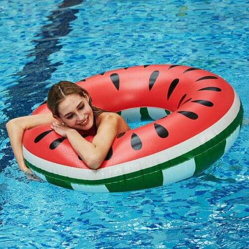 Adult Children Swimming Ring Pool Float Circle Water Sport Mattress Inflatable Pool Ring Swimming Circle Life Buoy