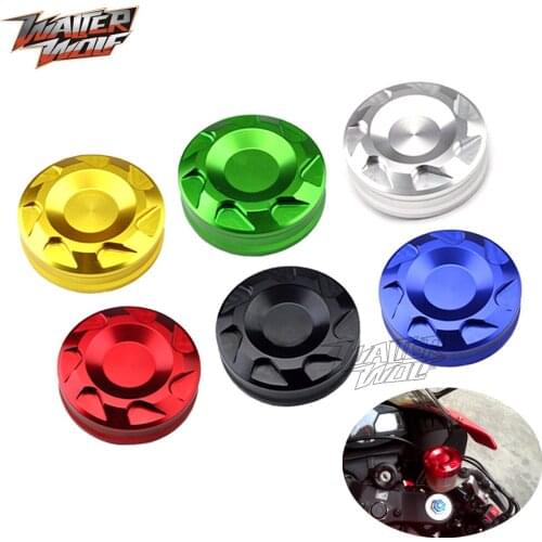 Front Brake Fluid Oil Cover For BMW S1000R For MV Agusta F3 For TRIUMPH 1050 675 DAYTONA STREET Motorcycle Accessories Reservoir