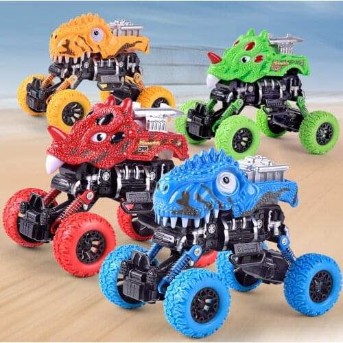 Mini Dinosaur Remote Control Truck Dinosaur Model High Speed Sprint Toy Car Four-wheel Drive Off-road Vehicle