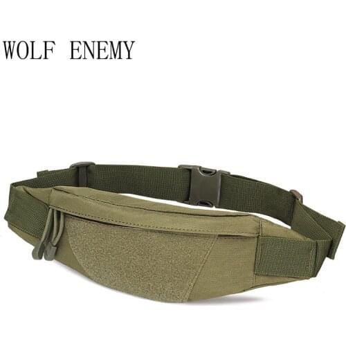 Tactical Waist Bag Outdoor Camping Hiking Belt Pocket Nylon Camouflage Military Waist Pack Climbing Bags Equipamento Militar