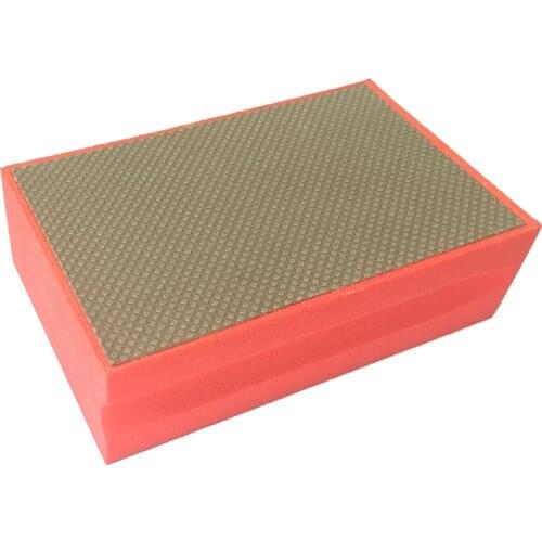 Hand held Diamond hand pad for granite/marble/glass polishing Grit 200