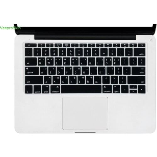 Silicone Keyboard Cover Keyboard Skin for New MacBook Pro 13" Model without/no Touch Bar A1708 for MacBook 12-Inch 12" A1534