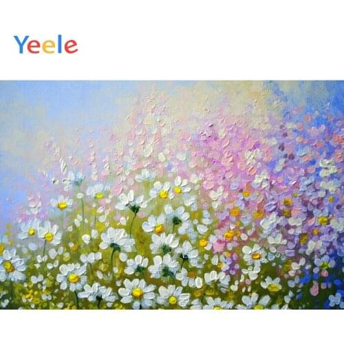Yeele Flower Backdrop Bokeh Newborn Baby Shower Portrait Pet Show Photography Background Vinyl For Photo Studio Photophone