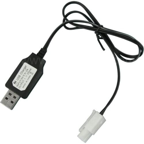 40GD Charging Cable Battery USB Charger Ni-Cd Ni-MH Batteries Pack KET-2P Plug Adapter 8.4V 250mA Output Toys Car